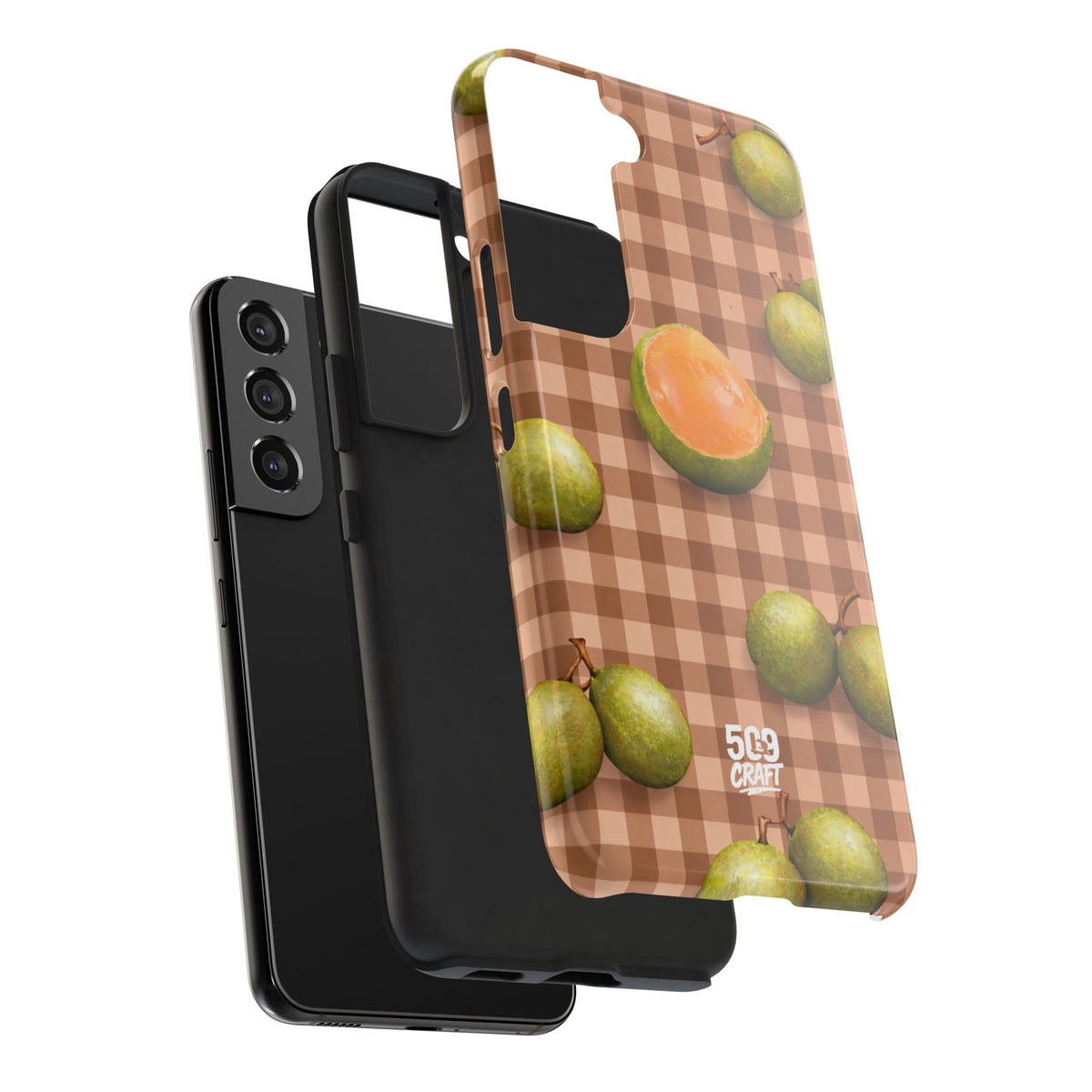 Coque de téléphone Nepnep — Marron