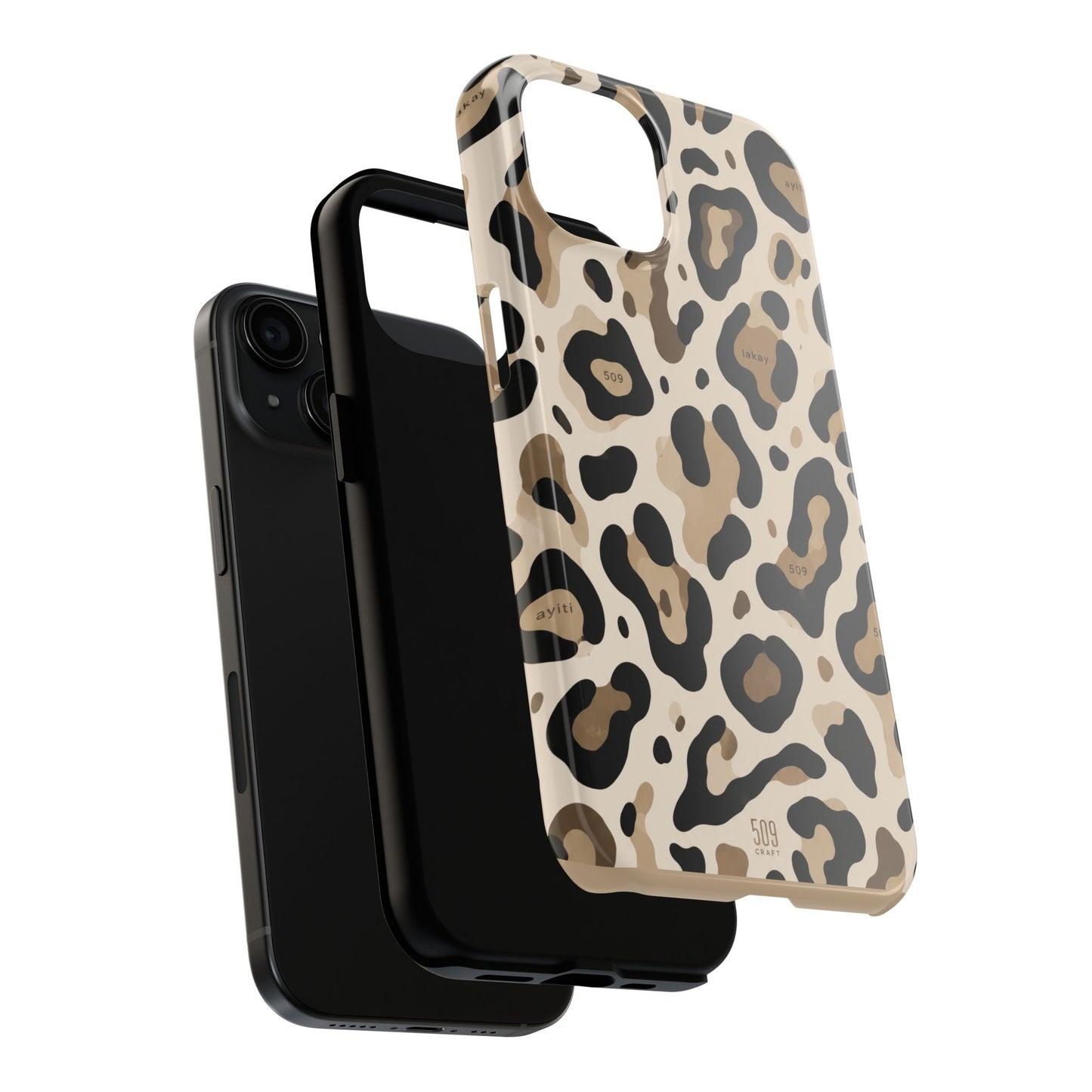 Leopard Print Tough Phone Case