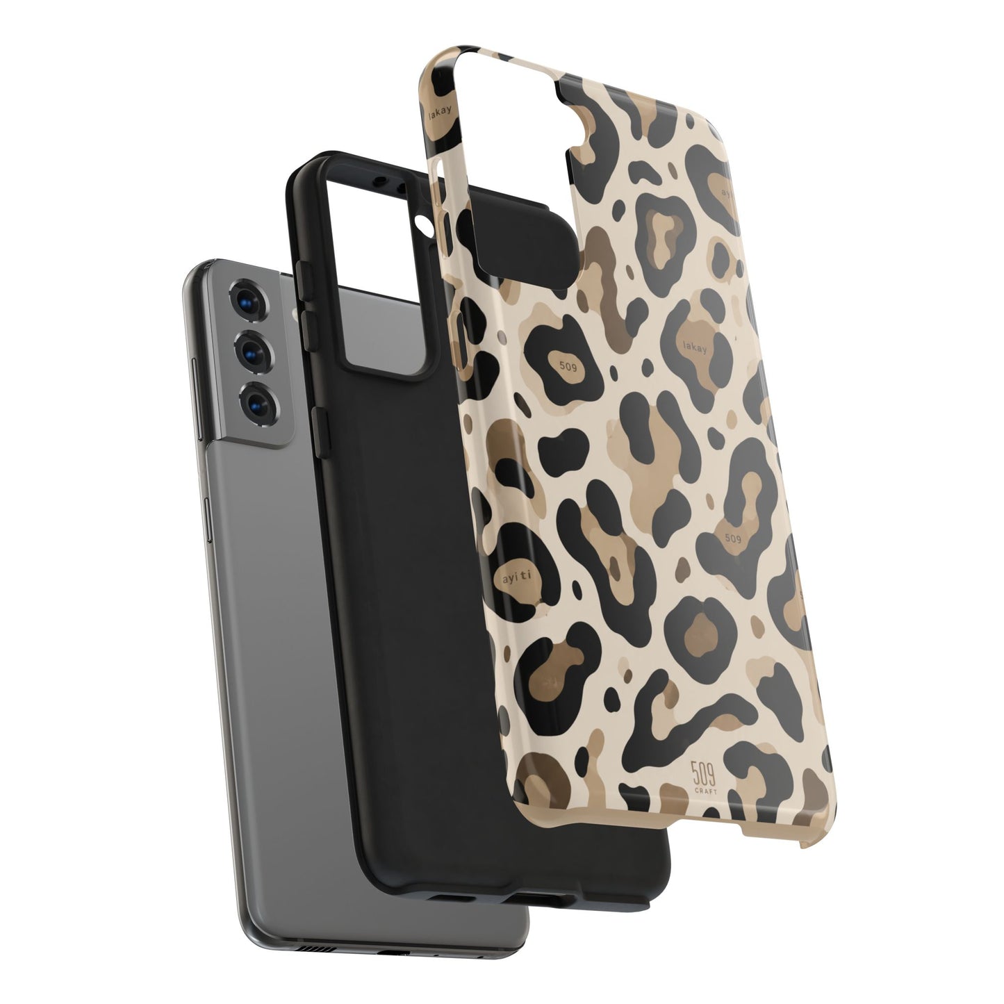 Leopard Print Tough Phone Case