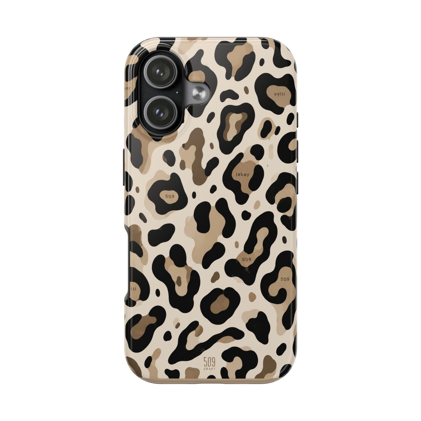 Leopard Print Tough Phone Case