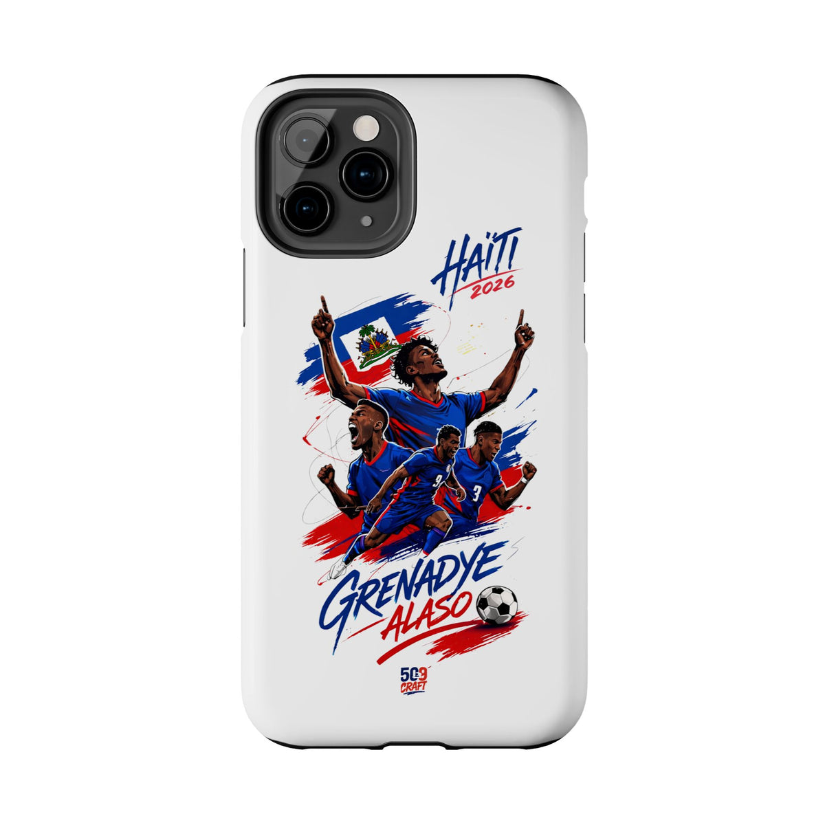 The Charge Haiti World Cup 2026 Phone Case