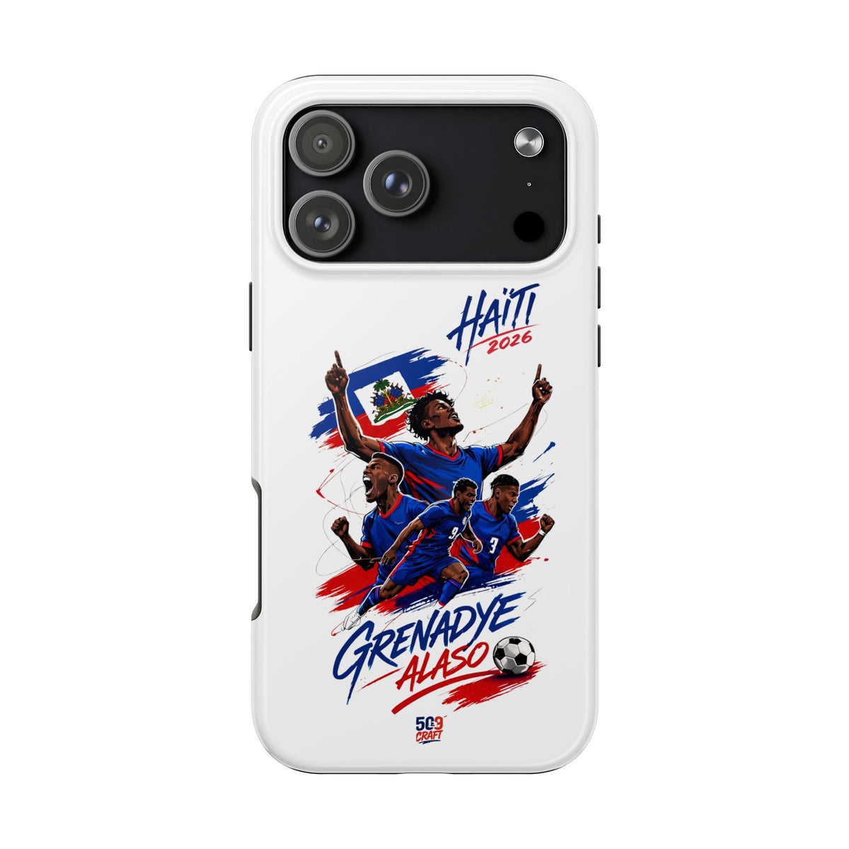 The Charge Haiti World Cup 2026 Phone Case
