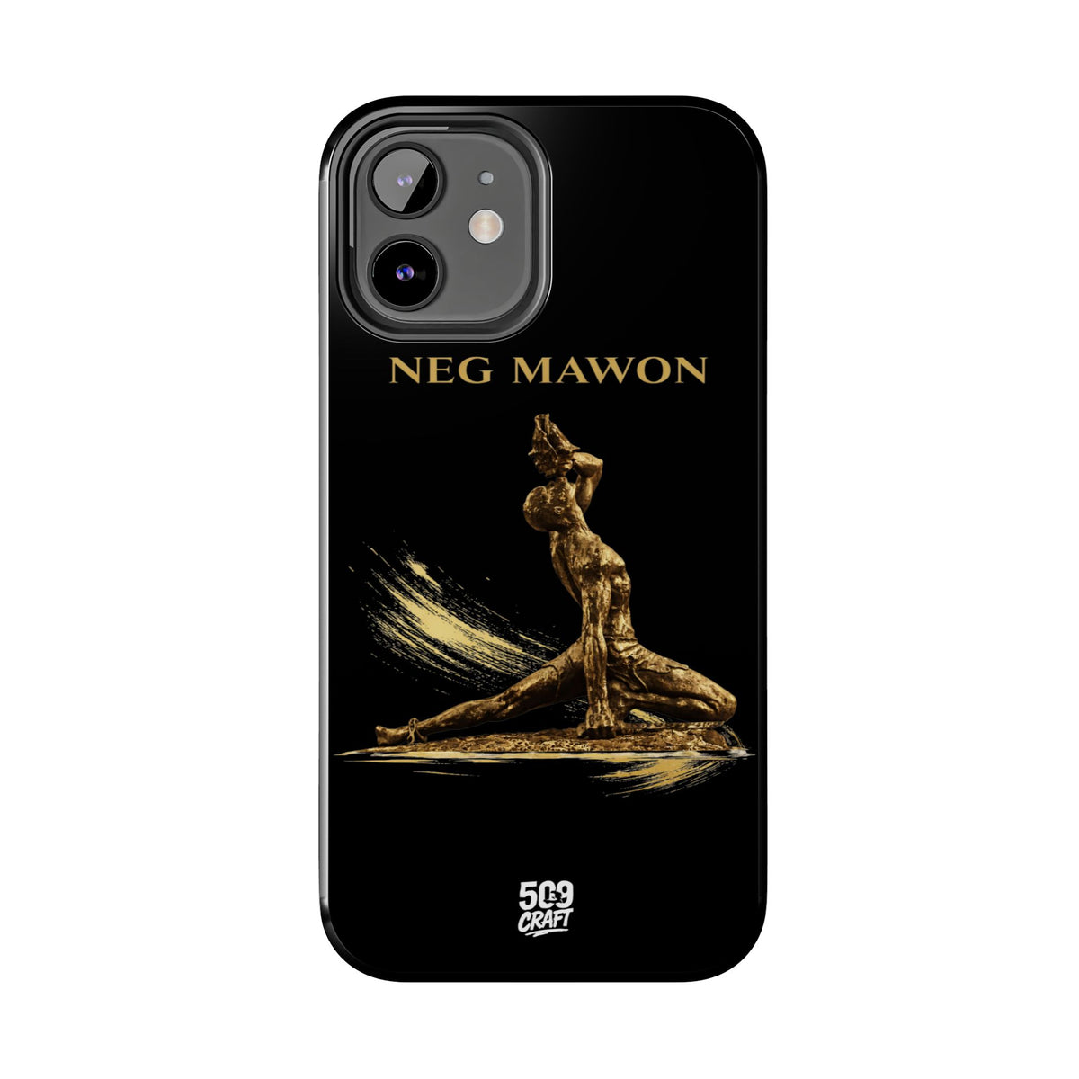 Neg Mawon Phone Case – Matte Black Edition