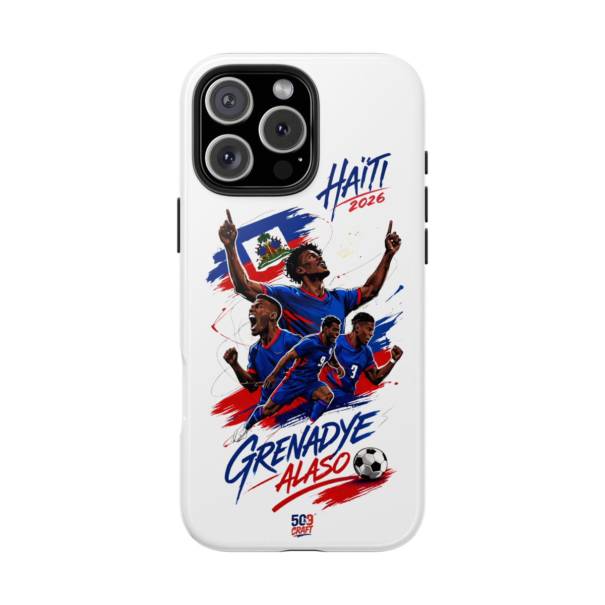 The Charge Haiti World Cup 2026 Phone Case