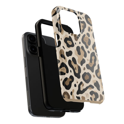 Leopard Print Tough Phone Case