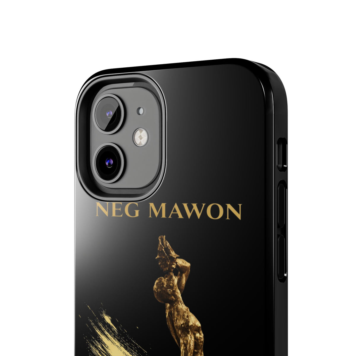 Neg Mawon Phone Case – Matte Black Edition