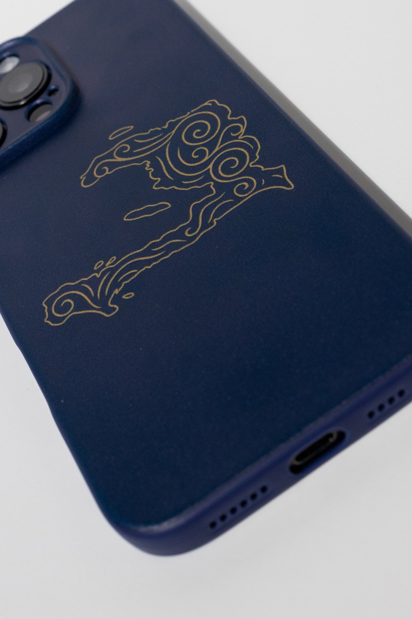 The 509 Map – Haitian iPhone Case with Gold Map