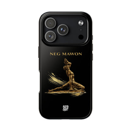 Neg Mawon Phone Case – Matte Black Edition