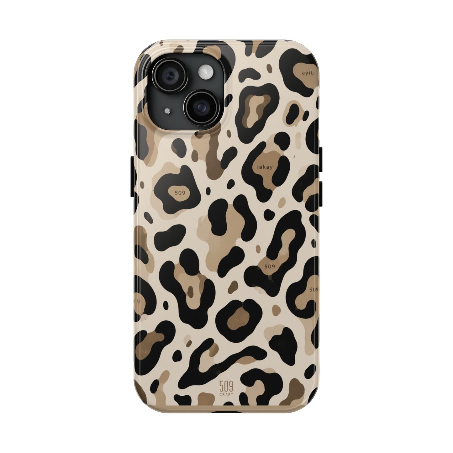 Leopard Print Tough Phone Case