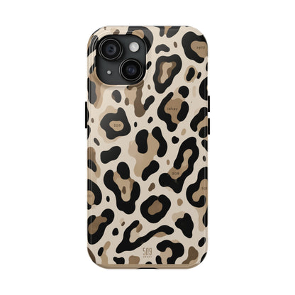 Leopard Print Tough Phone Case