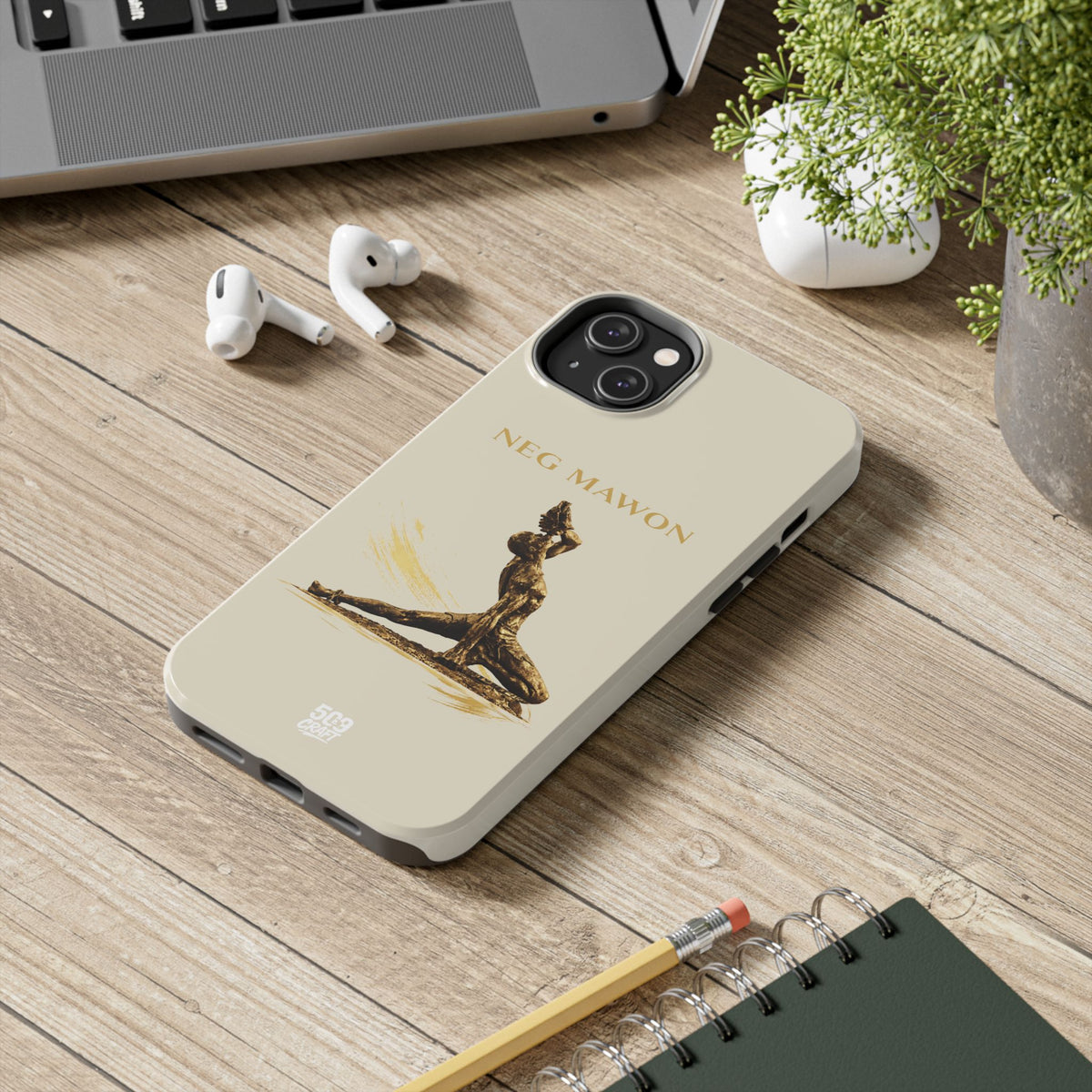 Neg Mawon Phone Case – Sand Beige Edition