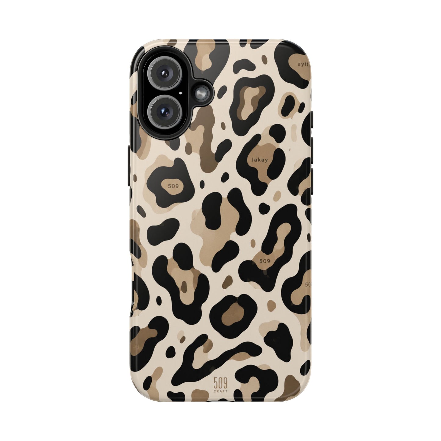 Leopard Print Tough Phone Case