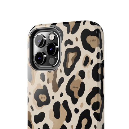 Leopard Print Tough Phone Case
