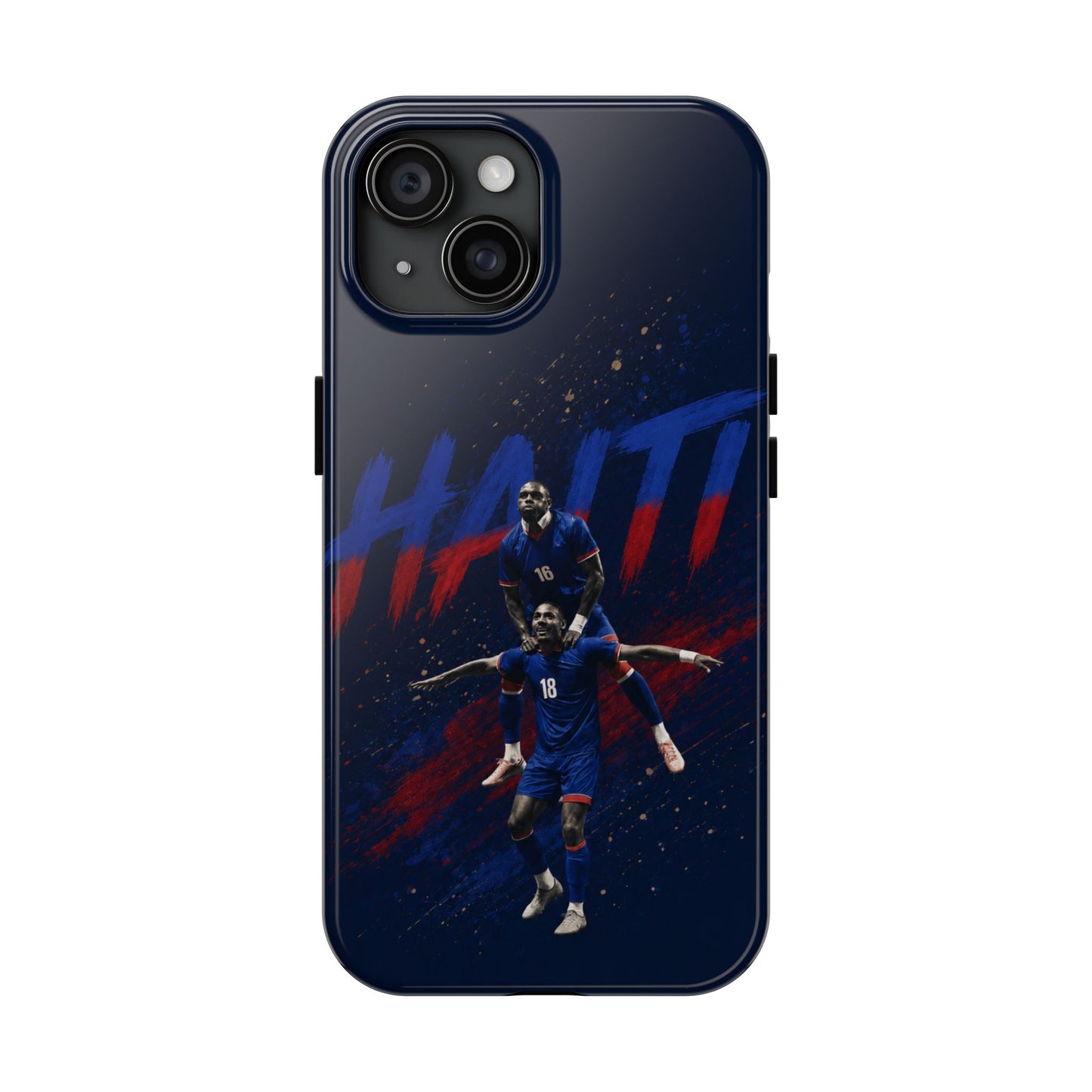 Haiti Soccer Tough Phone Case — Team Pride Protective Phone Cover