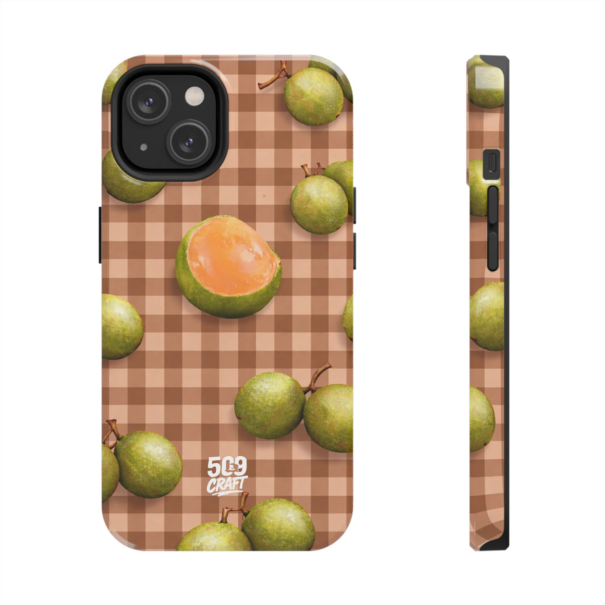 Coque de téléphone Nepnep — Marron