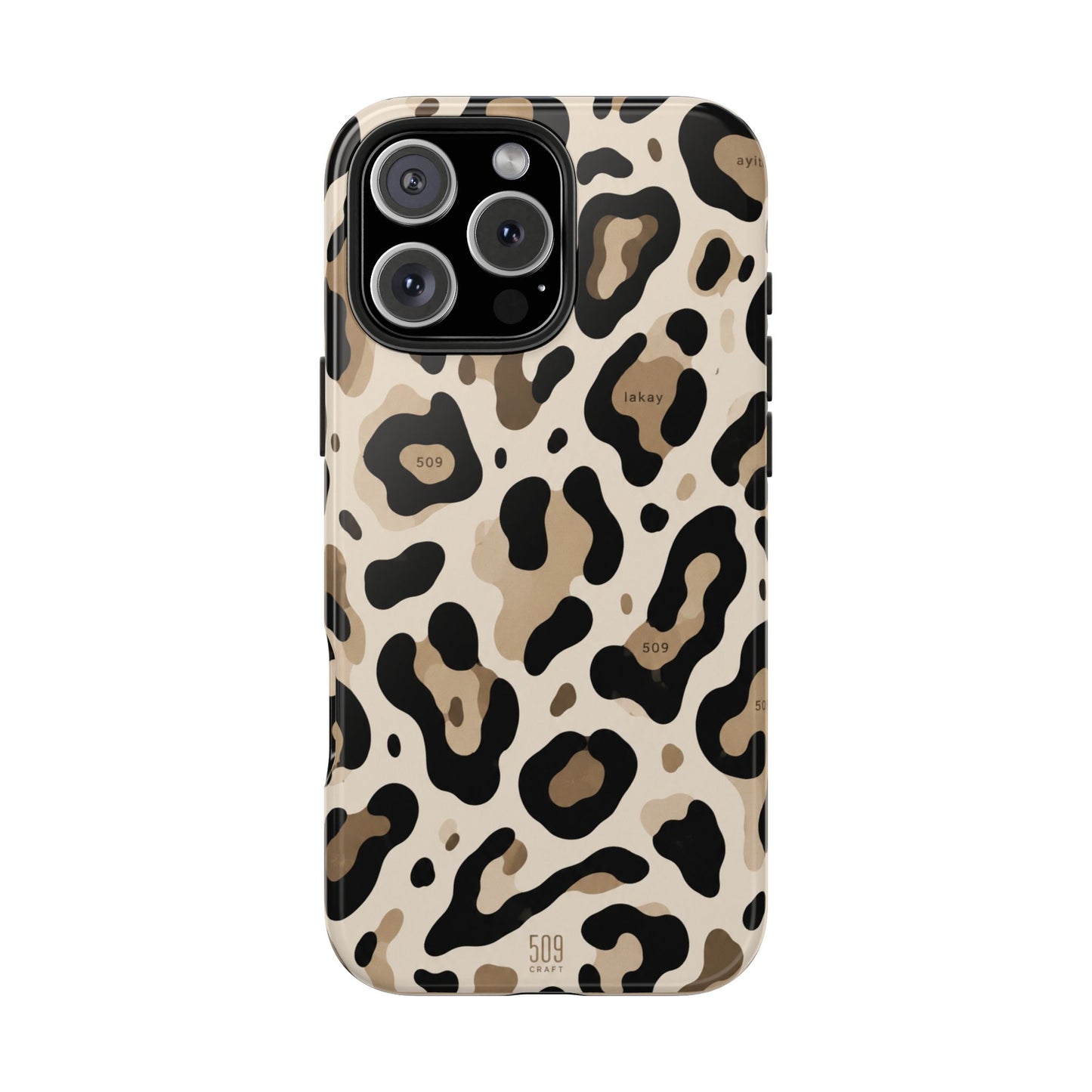 Leopard Print Tough Phone Case