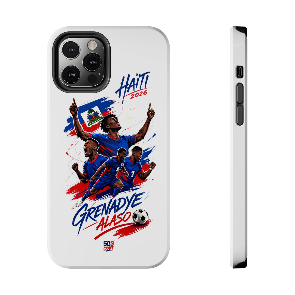The Charge Haiti World Cup 2026 Phone Case
