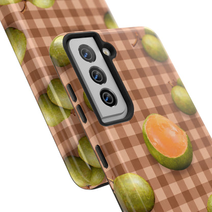 Coque de téléphone Nepnep — Marron
