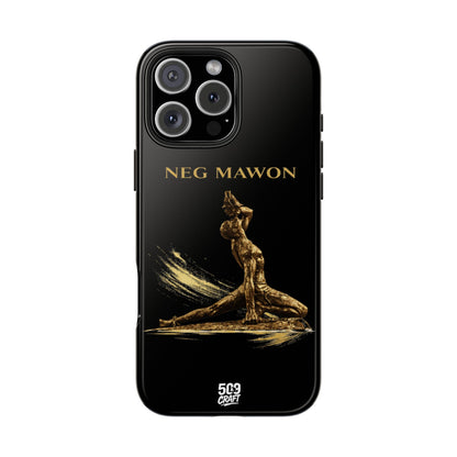Neg Mawon Phone Case – Matte Black Edition