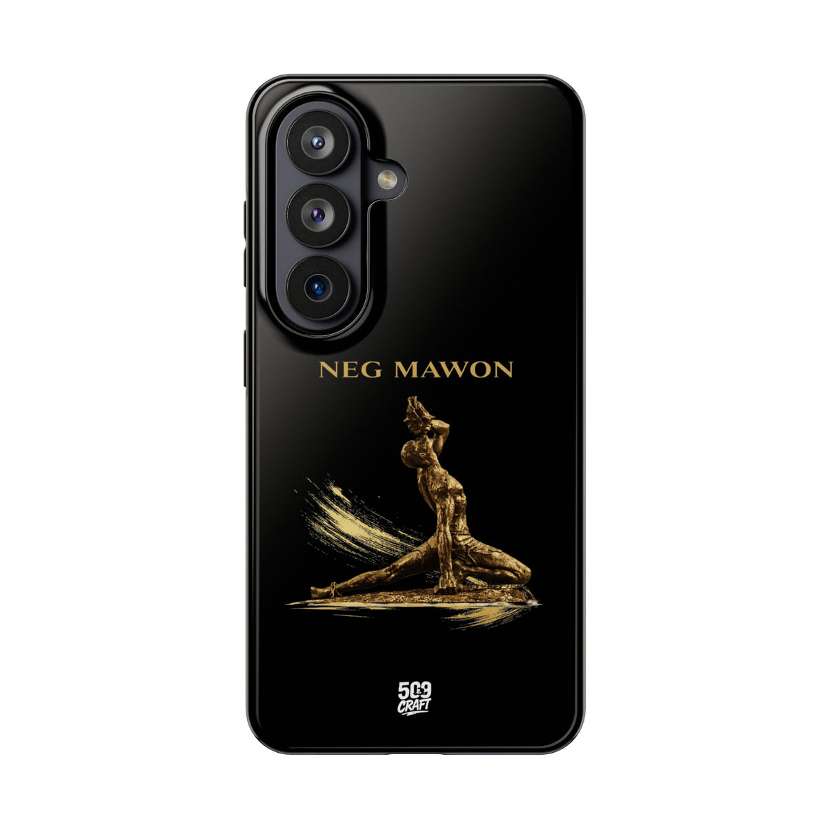 Neg Mawon Phone Case – Matte Black Edition