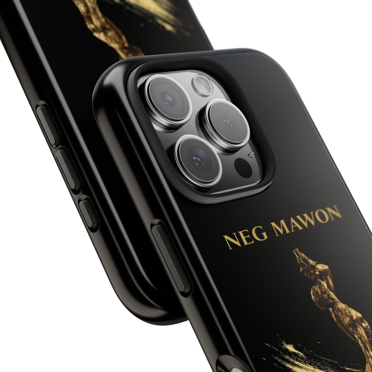 Neg Mawon Phone Case – Matte Black Edition