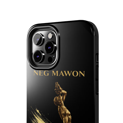 Neg Mawon Phone Case – Matte Black Edition