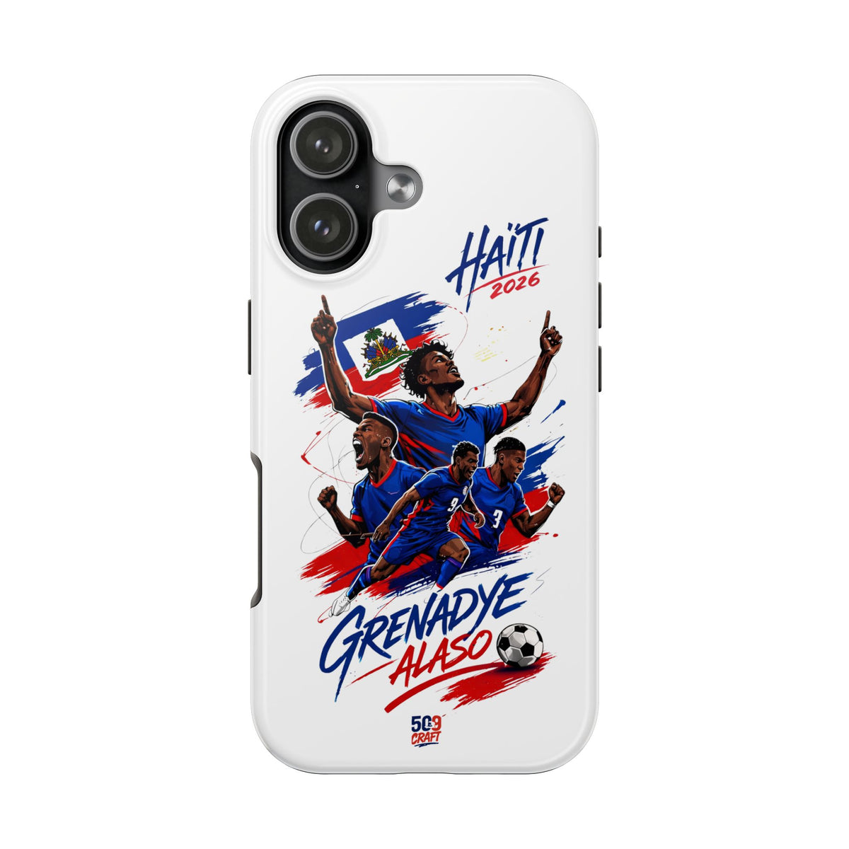 The Charge Haiti World Cup 2026 Phone Case
