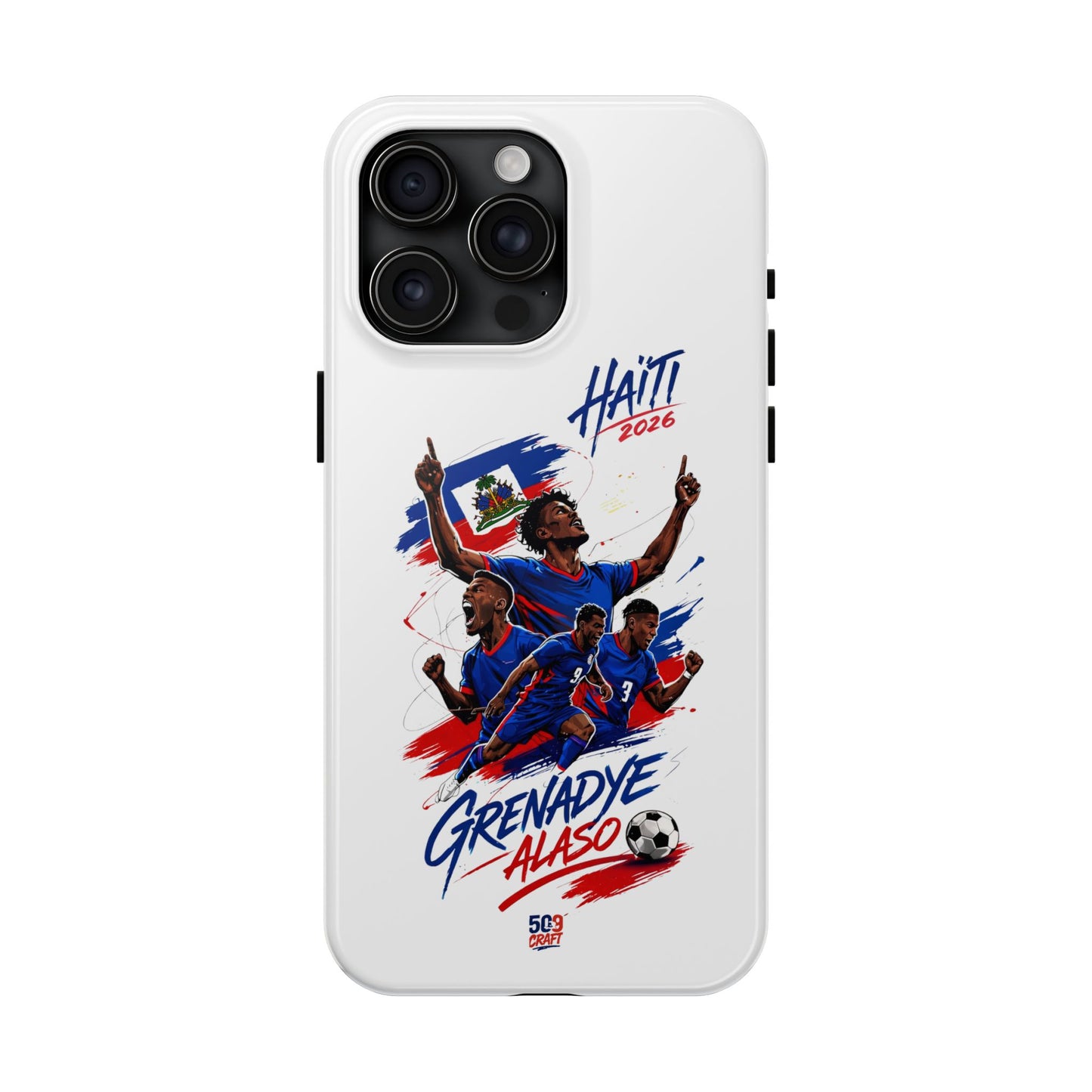 The Charge Haiti World Cup 2026 Phone Case