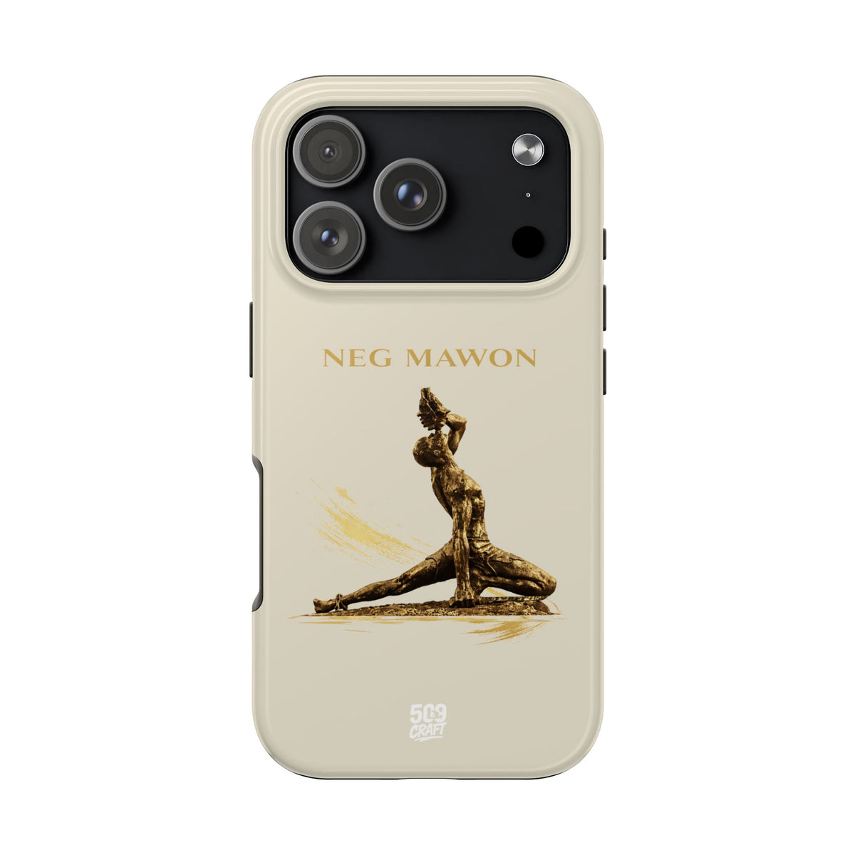 Neg Mawon Phone Case – Sand Beige Edition