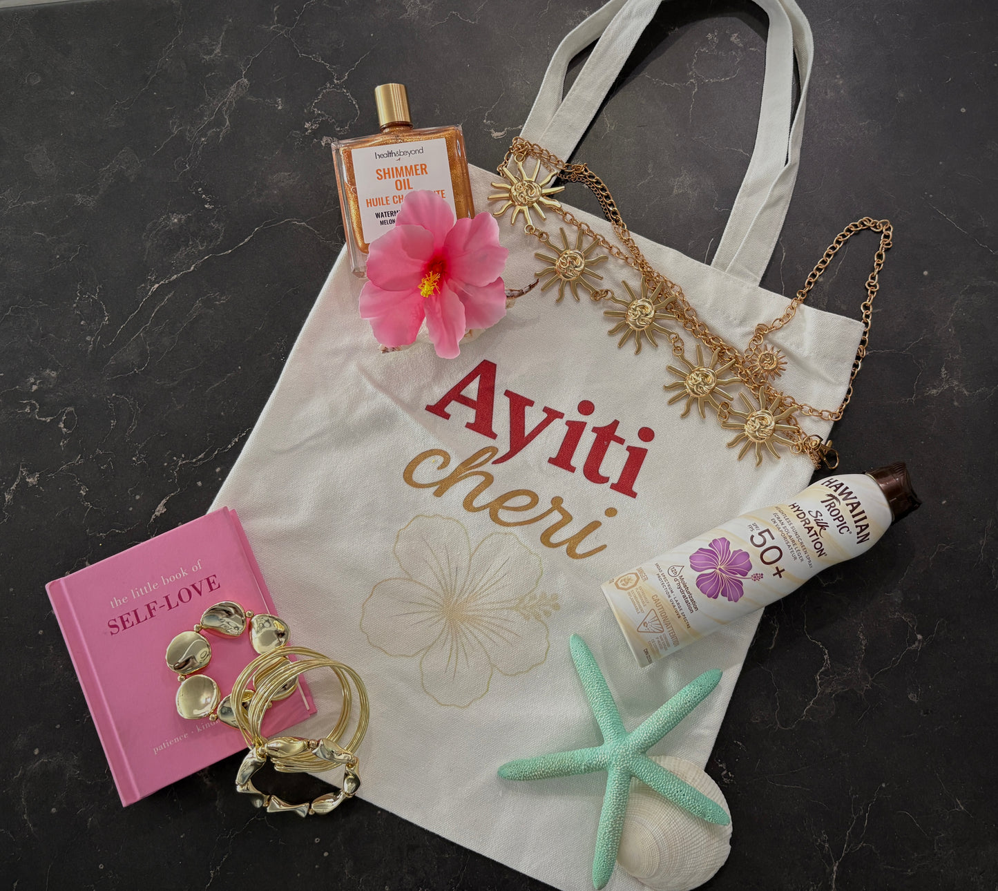Ayiti Cheri Tote Bag