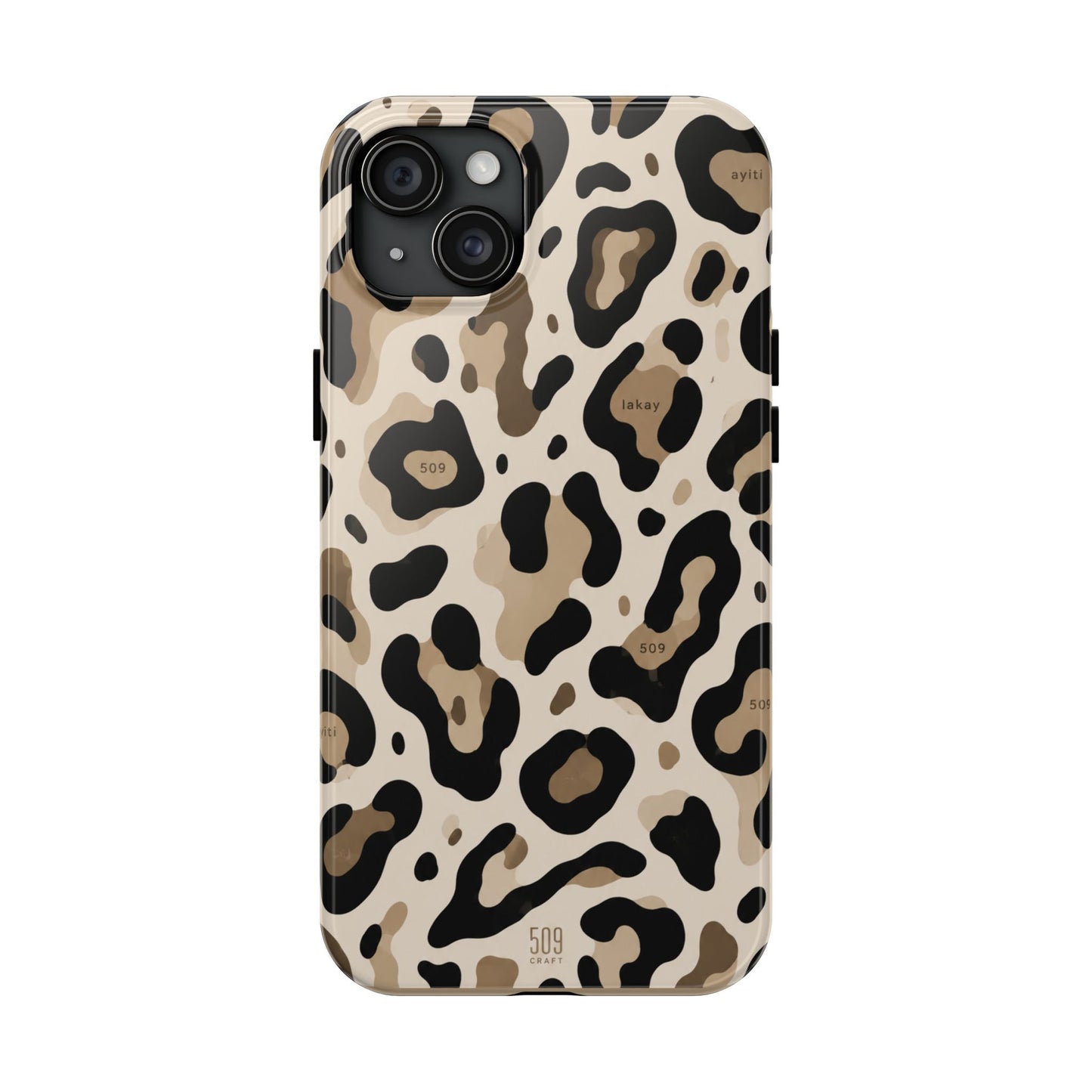 Leopard Print Tough Phone Case