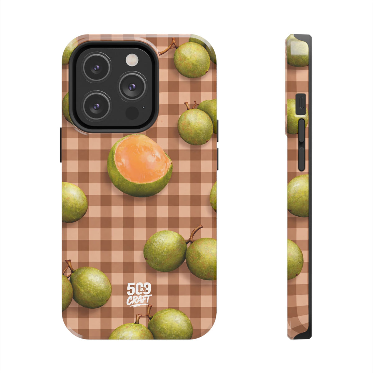 Coque de téléphone Nepnep — Marron