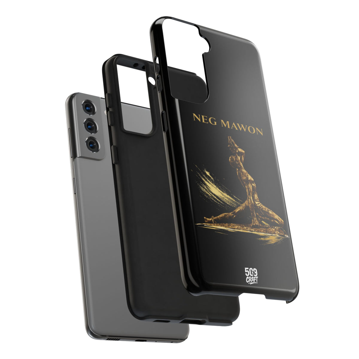 Neg Mawon Phone Case – Matte Black Edition