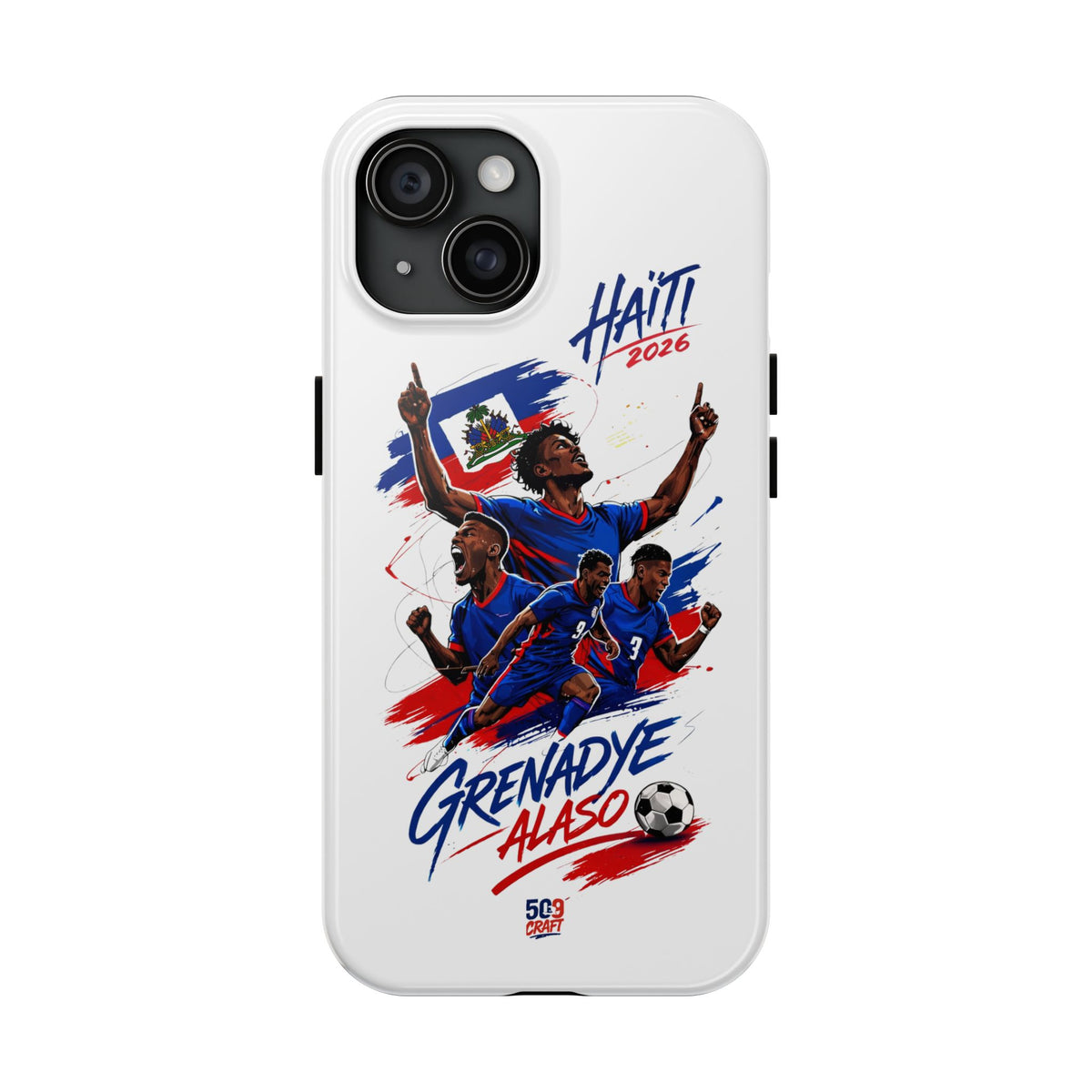 The Charge Haiti World Cup 2026 Phone Case
