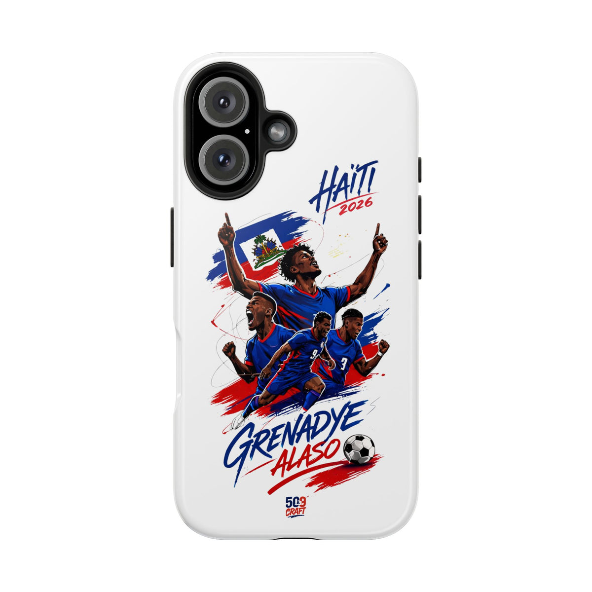 The Charge Haiti World Cup 2026 Phone Case