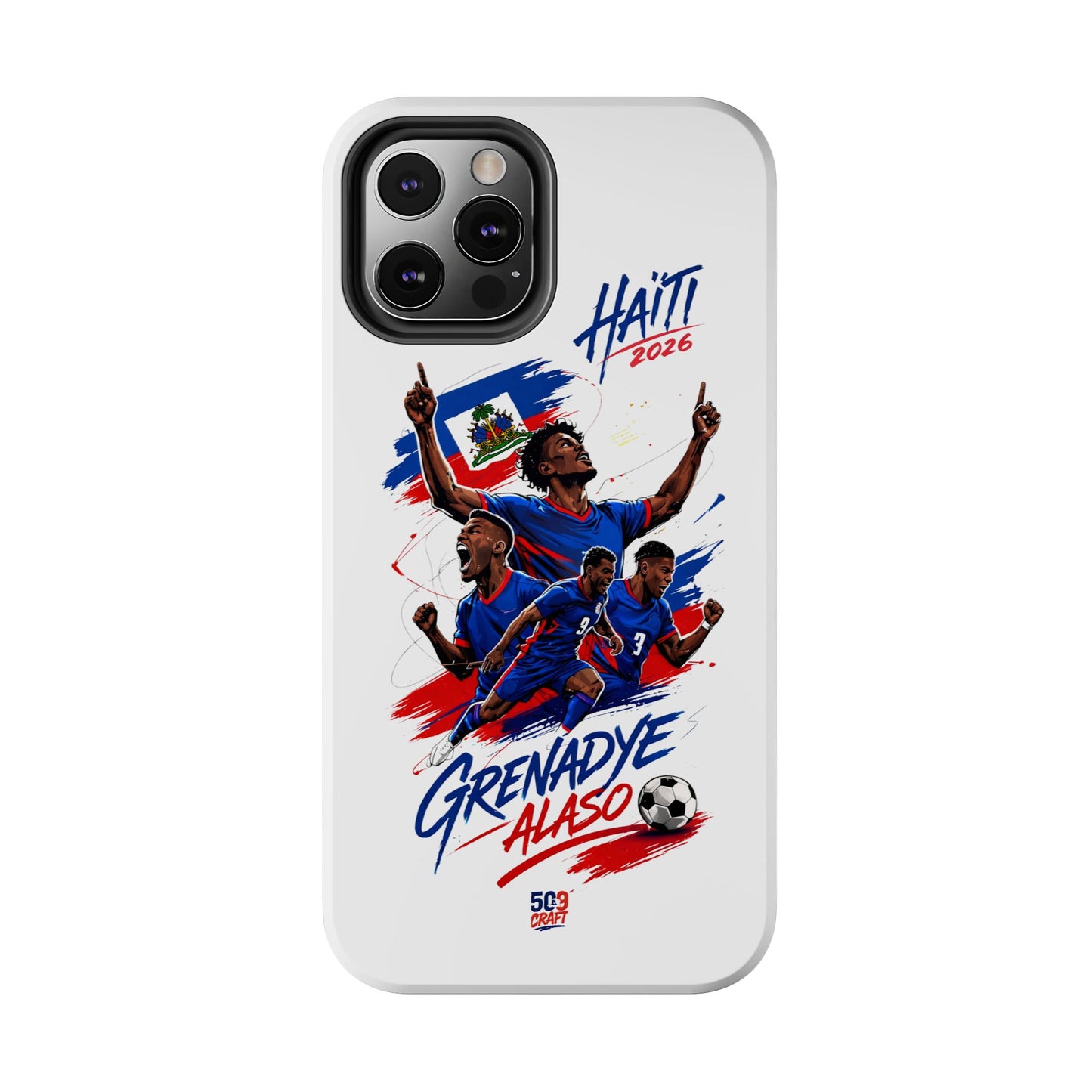 The Charge Haiti World Cup 2026 Phone Case