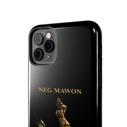 Neg Mawon Phone Case – Matte Black Edition