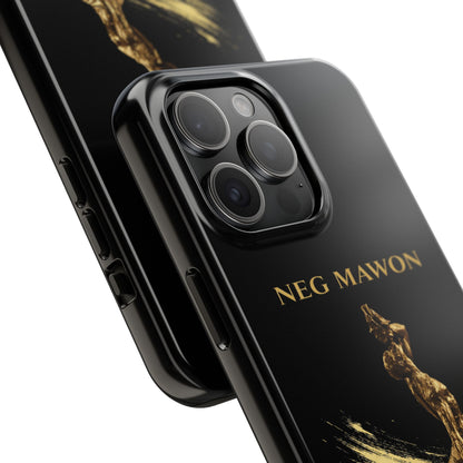 Neg Mawon Phone Case – Matte Black Edition