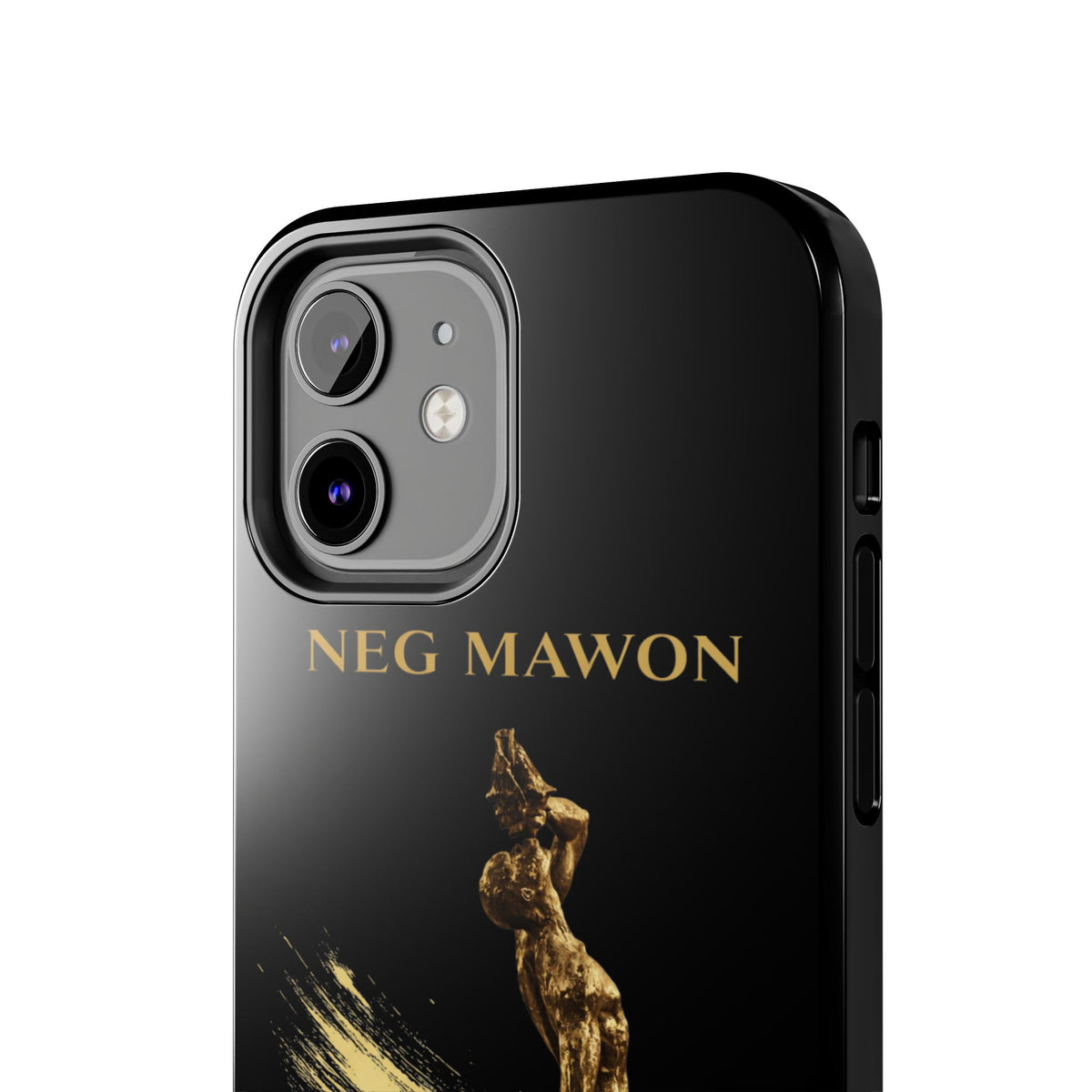 Neg Mawon Phone Case – Matte Black Edition