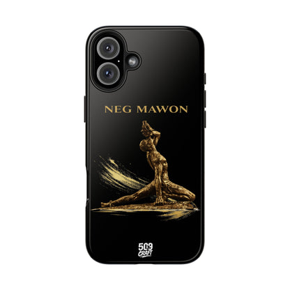 Neg Mawon Phone Case – Matte Black Edition