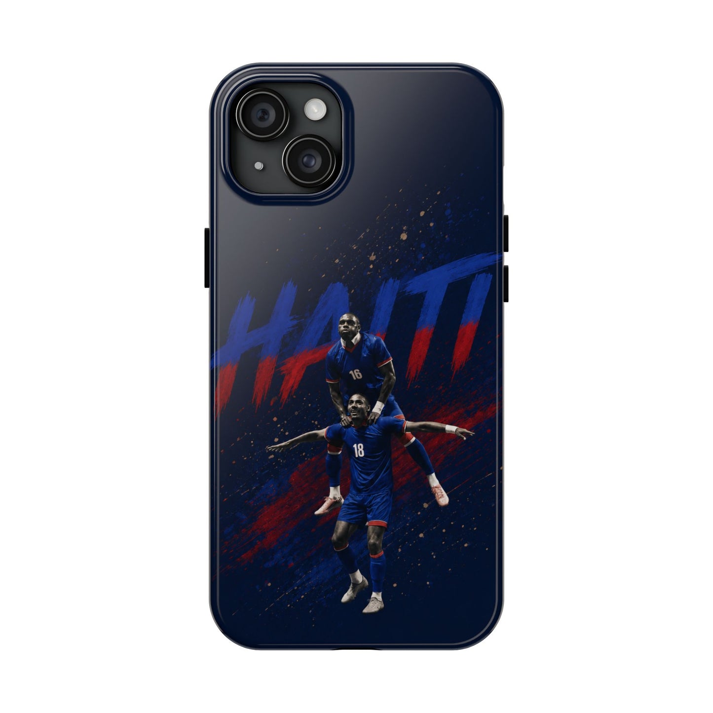 Haiti Soccer Tough Phone Case — Team Pride Protective Phone Cover