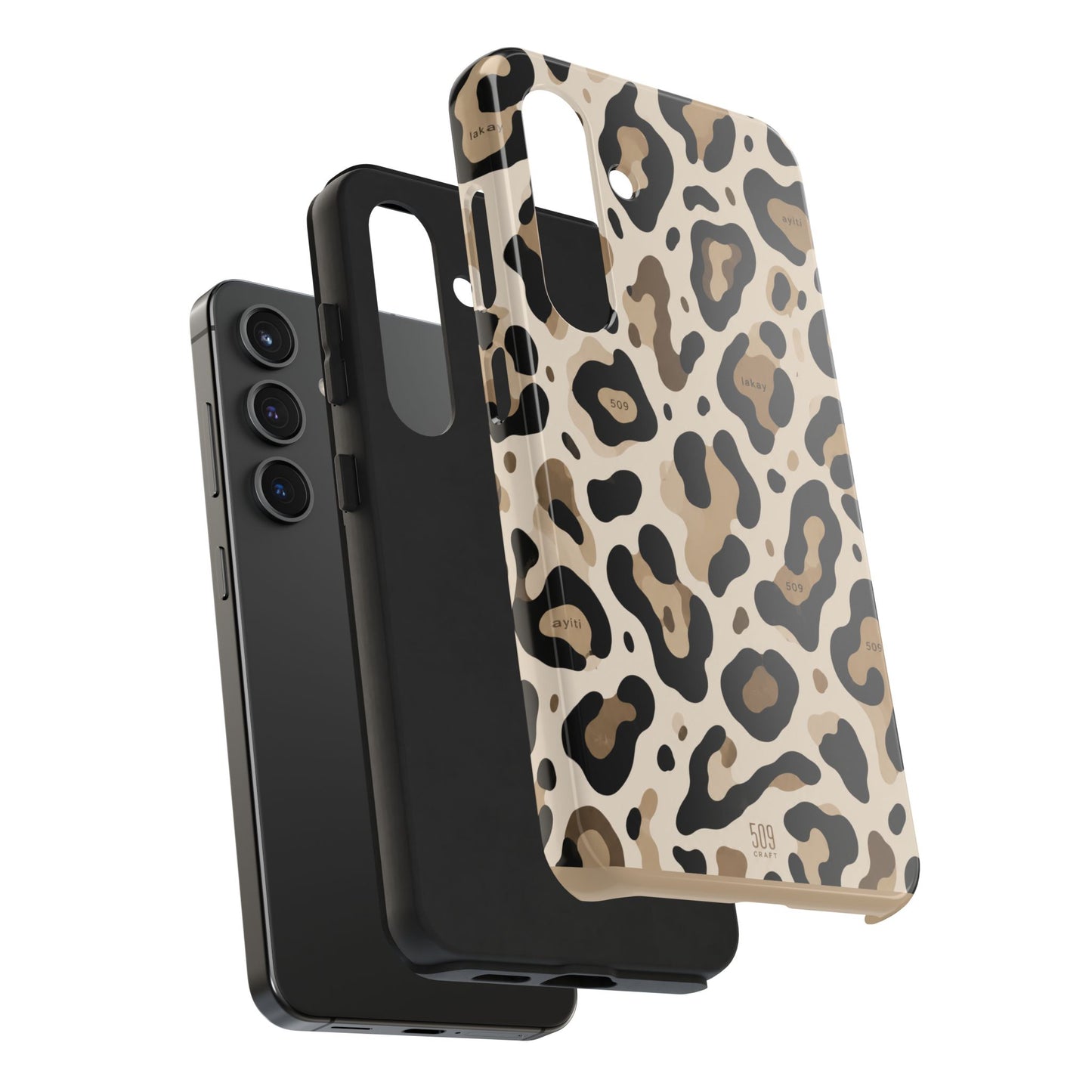 Leopard Print Tough Phone Case