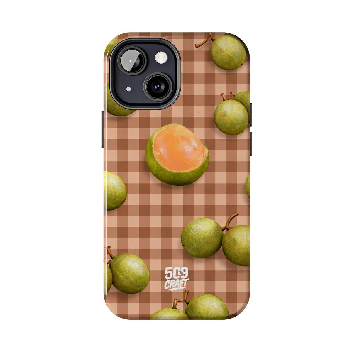 Coque de téléphone Nepnep — Marron