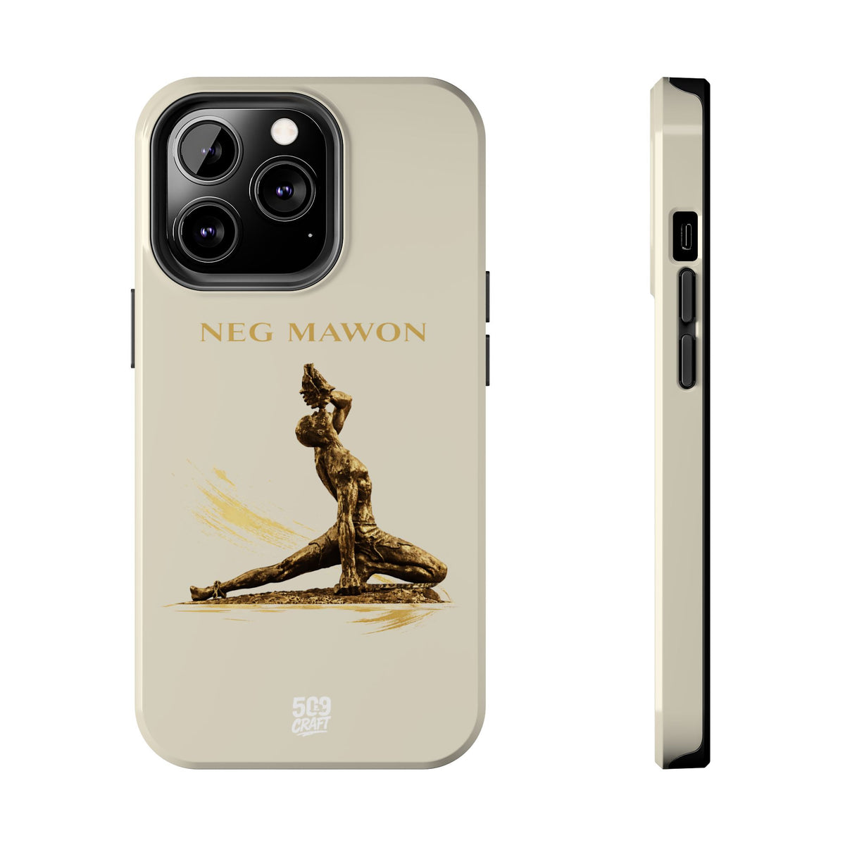 Neg Mawon Phone Case – Sand Beige Edition