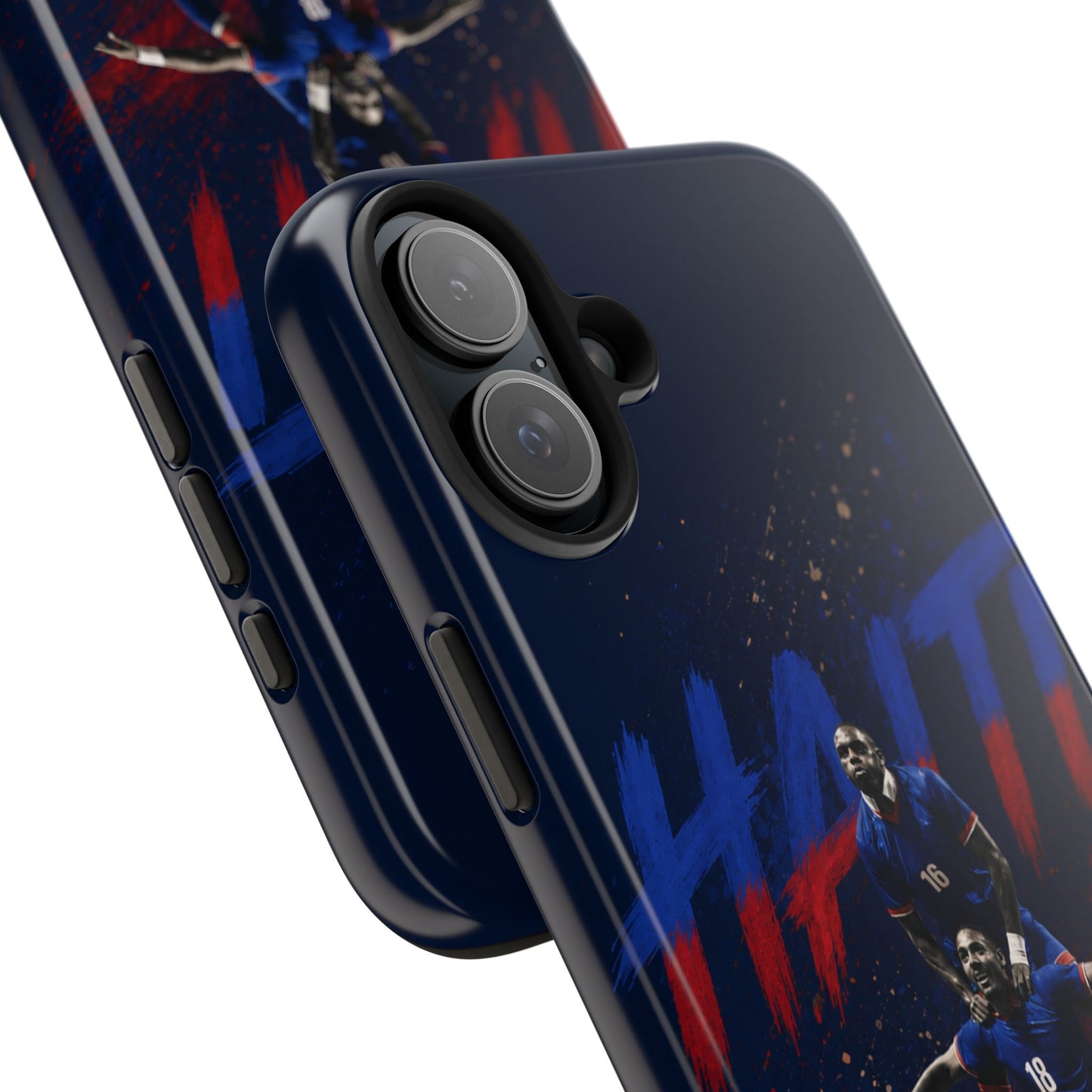 Haiti Soccer Tough Phone Case — Team Pride Protective Phone Cover