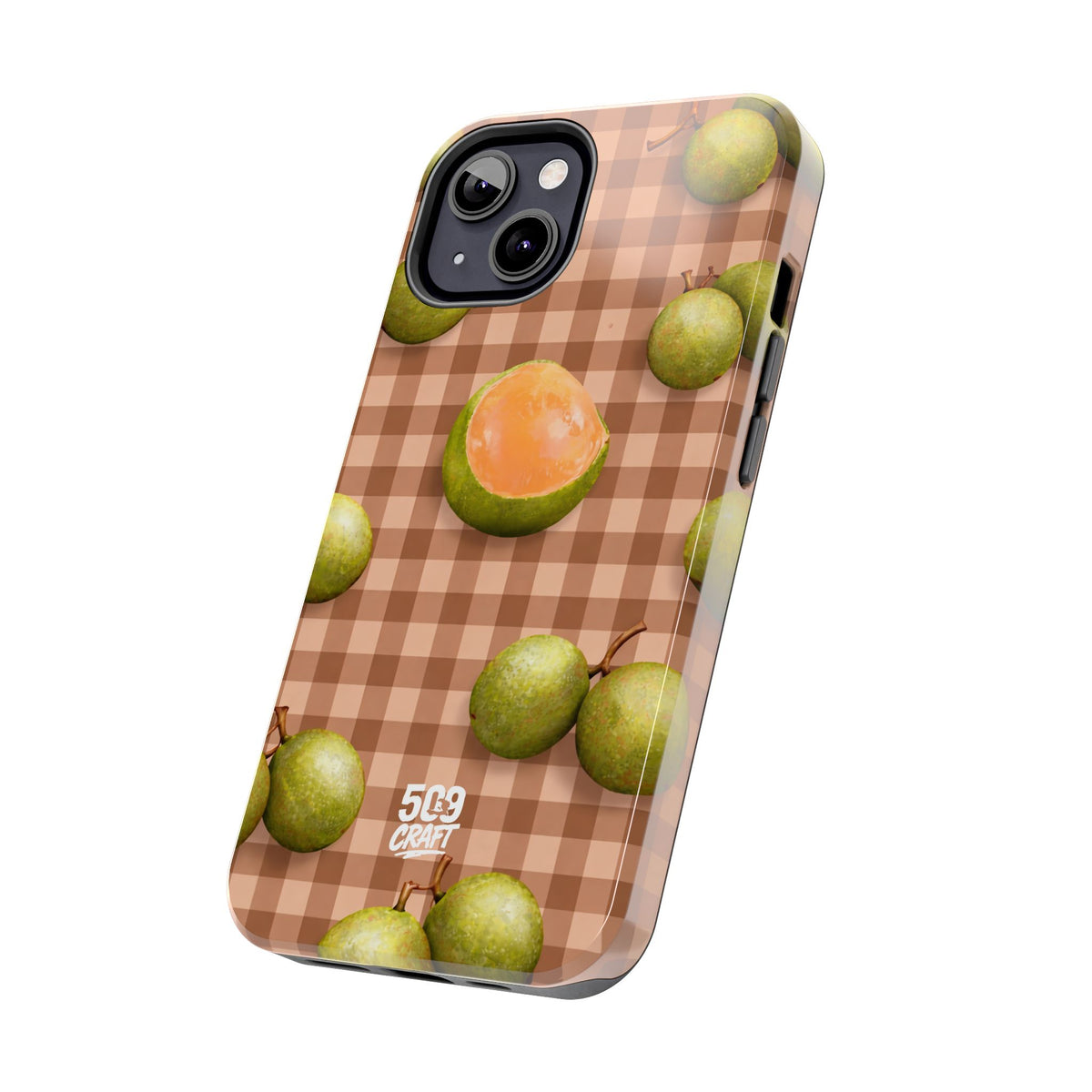 Coque de téléphone Nepnep — Marron