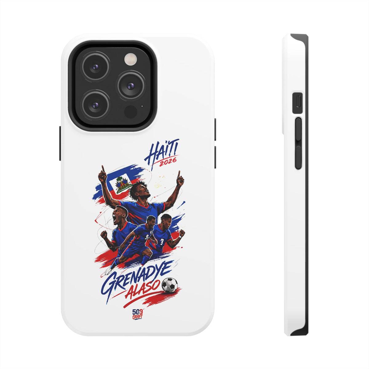 The Charge Haiti World Cup 2026 Phone Case