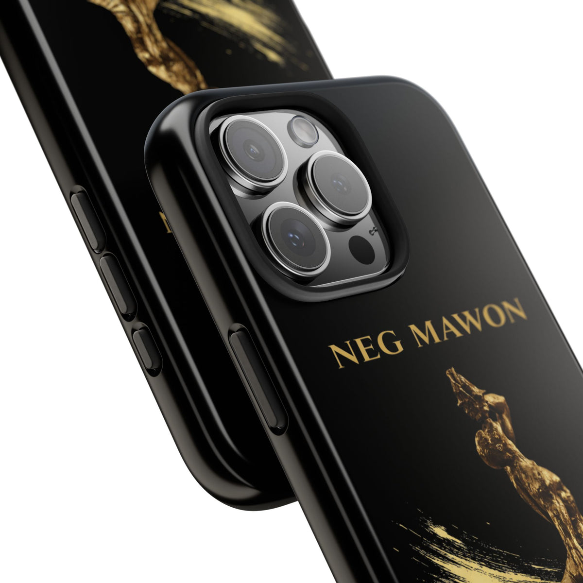 Neg Mawon Phone Case – Matte Black Edition
