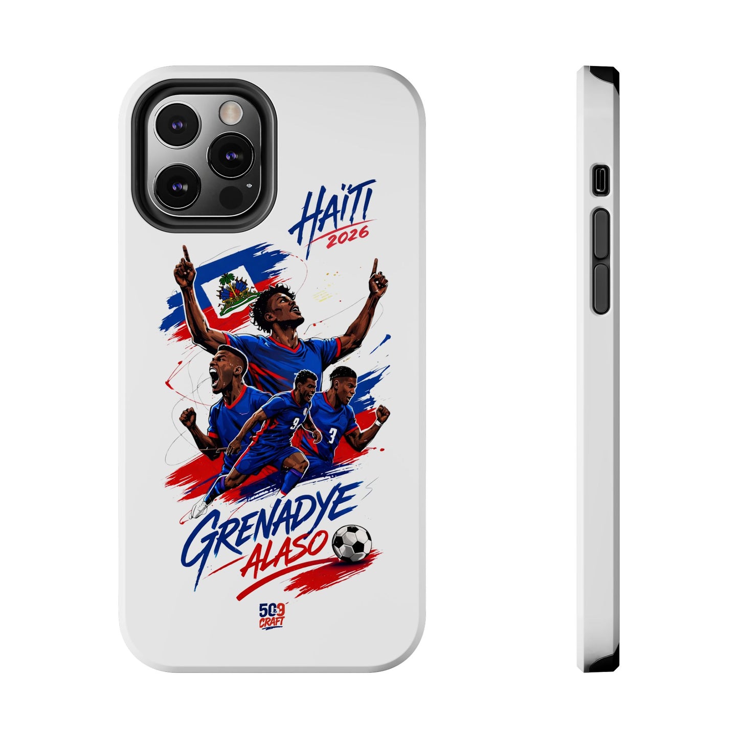 The Charge Haiti World Cup 2026 Phone Case