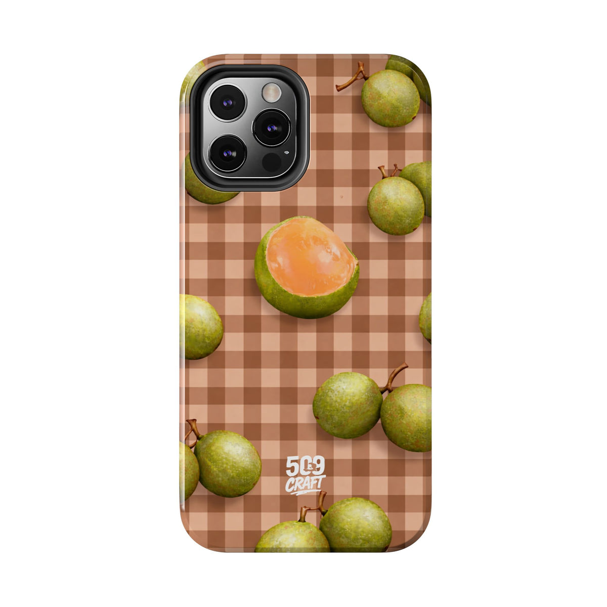 Coque de téléphone Nepnep — Marron